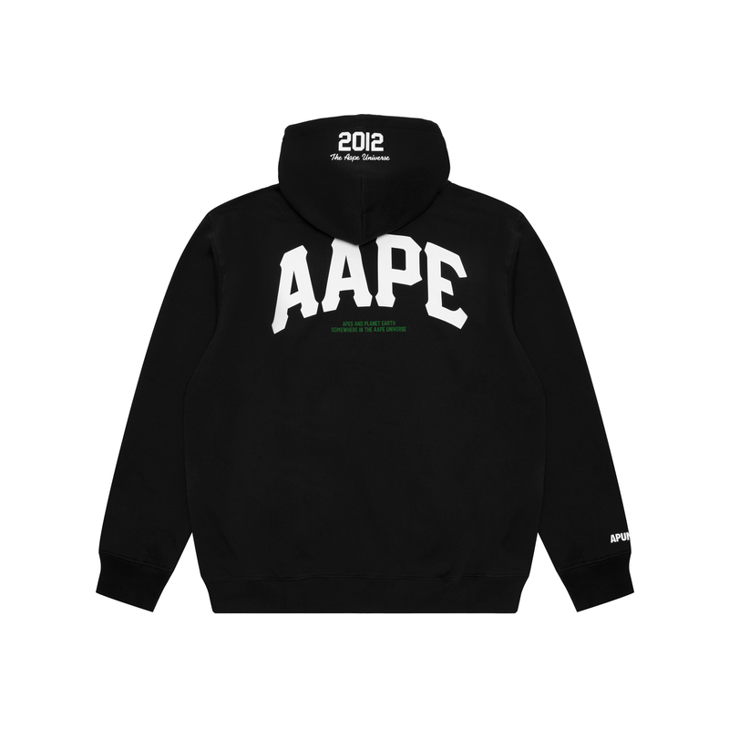 Lookbook AAPE FW24 Letter Print Pullover Hoodie for Men AAPSWMB343XXN