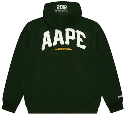 AAPE FW24 Letter Print Pullover Hoodie for Men AAPSWMB343XXN Details for AAPE FW24 Letter Print Pullover Hoodie for Men AAPSWMB343XXN