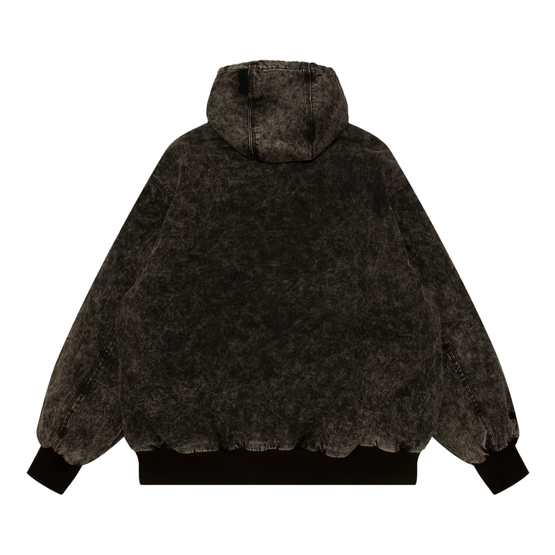 Lookbook AAPE FW24 Loose Fit Hooded Jacket with Letter Embroidery AAPJKM7610NXL