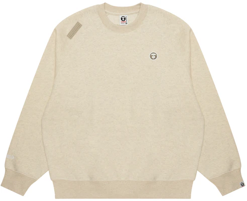 AAPE FW24 Minimal Ape Logo Letter Print Loose Crewneck Sweatshirt Men AAPSWMB319XAN Buy AAPE FW24 Minimal Ape Logo Letter Print Loose Crewneck Sweatshirt Men AAPSWMB319XAN