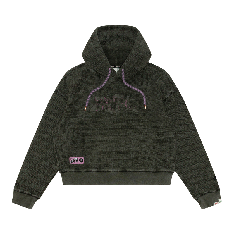 Order 에이프 FW24 미니멀리스트 여성용 커뮤터 캐주얼 후디. AAPSWWB396XXN