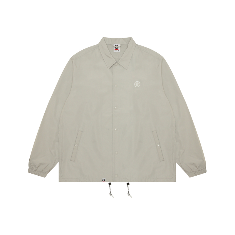 Sizing AAPE FW24 Minimalist Monochrome Jacket with Ape Face Badge AAPLJM7662XXN