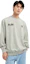 Shop AAPE FW24 White/Grey Ape Logo Embroidered Crewneck Sweatshirt AAPSWMB377XAN