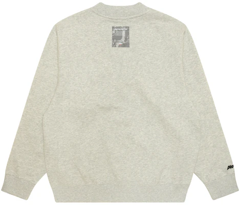 AAPE FW24 White Grey Zip-Up Hoodie with Ape Face Patch Embroidery AAPSWMB329XAN Lookbook AAPE FW24 White Grey Zip-Up Hoodie with Ape Face Patch Embroidery AAPSWMB329XAN