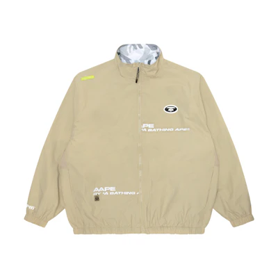 Aape FW2 Reversible Long-Sleeve Jacket with Ape Face Logo Badge. AAPLJM7614XXL