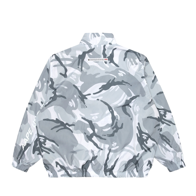 Purchase Aape FW2 Jaket Boleh Balik Lengan Panjang Logo Badge Wajah Ape. AAPLJM7614XXL