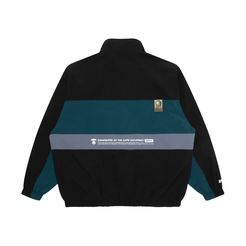 Details for Aape FW2 Jaket Boleh Balik Lengan Panjang Logo Badge Wajah Ape. AAPLJM7614XXL