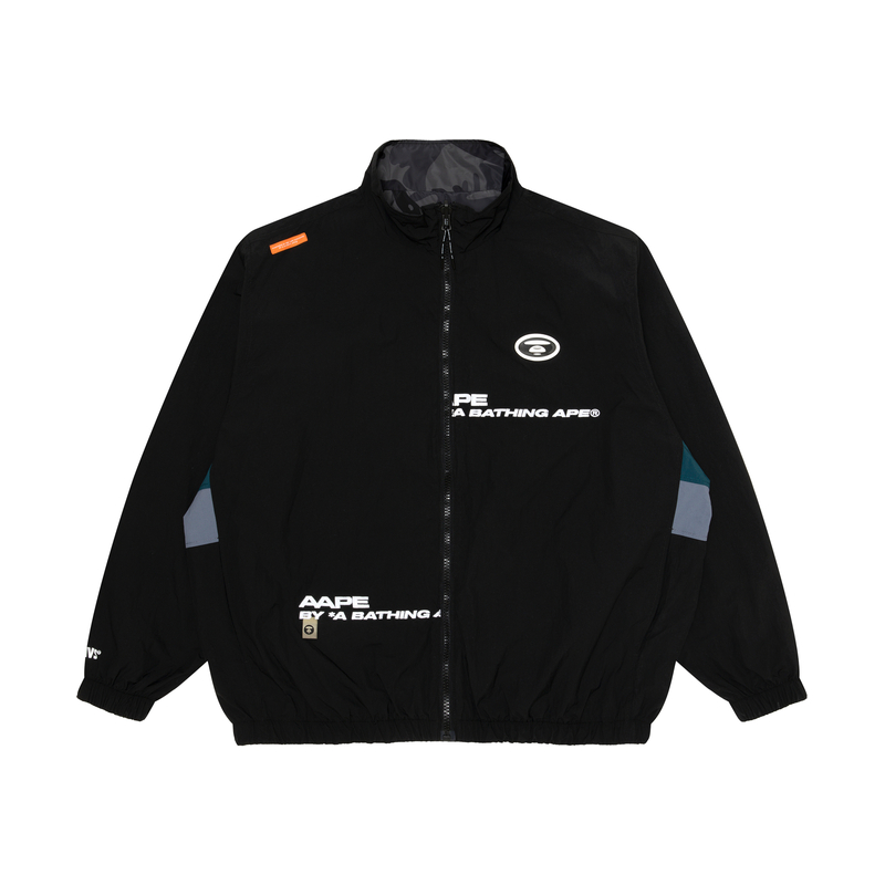 Sizing Aape FW2 Jaket Boleh Balik Lengan Panjang Logo Badge Wajah Ape. AAPLJM7614XXL