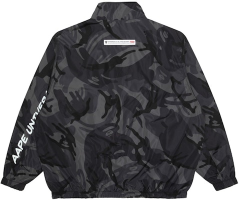 Aape FW2 Jaket Boleh Balik Lengan Panjang Logo Badge Wajah Ape. AAPLJM7614XXL 1