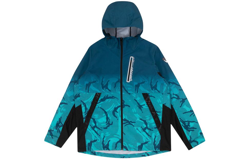 AAPE Gradient Camo Letter Print Hoodie Jacket for Men AAPLJM7362XXF