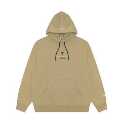 AAPE Graphic Print Pullover Hoodie Men’s Loose-Fit Long Sleeve AAPSWMB313XXL