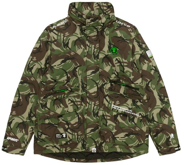 aape-green-letter-print-multi-pocket-casual-jacket-aapjkm-7319-xad