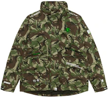 AAPE Green Letter Print Multi-Pocket Casual Jacket AAPJKM7319XAD AAPE Green Letter Print Multi-Pocket Casual Jacket AAPJKM7319XAD