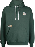 AAPE Green Solid Color Hoodie ASWA310XAL AAPE Green Solid Color Hoodie ASWA310XAL