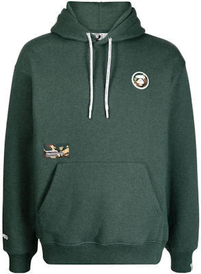 AAPE Hoodie Warna Solid Hijau ASWA310XAL Buy AAPE Hoodie Warna Solid Hijau ASWA310XAL