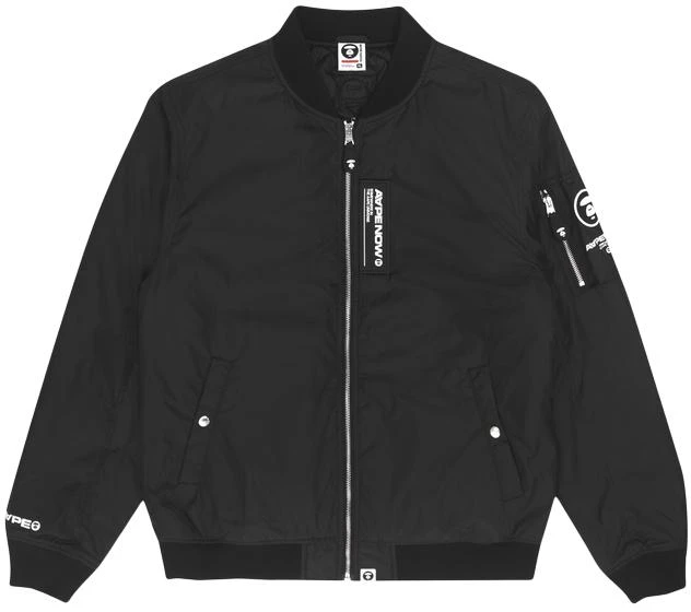 aape-letter-badge-stand-collar-zip-up-bomber-jacket-aapjkm-7487-xxh