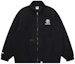 Buy AAPE 레터 자수 스탠드 칼라 루즈핏 지퍼 재킷 남성용. AAPLJM7640XXM