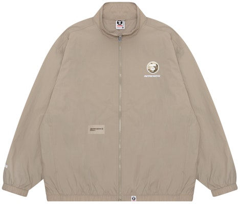 AAPE 레터 자수 스탠드 칼라 루즈핏 지퍼 재킷 남성용. AAPLJM7640XXM Cheap AAPE 레터 자수 스탠드 칼라 루즈핏 지퍼 재킷 남성용. AAPLJM7640XXM