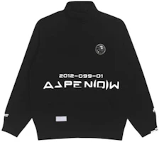 AAPE Letter Logo Printed Crew Neck Long Sleeve Sweater AAPSWM3810XXH AAPE Letter Logo Printed Crew Neck Long Sleeve Sweater AAPSWM3810XXH