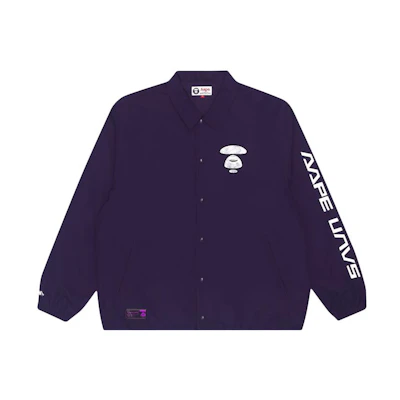 AAPE Linear Camo Ape Face Embroidered Letter Print Loose Jacket - AAPLJM7423XXG