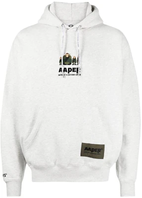 AAPE Logo刺绣针织连帽衫 灰色 ASWA343XAL Buy AAPE Logo刺绣针织连帽衫 灰色 ASWA343XAL