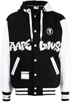 AAPE Logo Patch Drawstring Hoodie Jacket Black ASWA366XXL AAPE Logo Patch Drawstring Hoodie Jacket Black ASWA366XXL