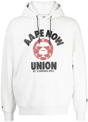 AAPE Logo Print Hoodie Tali Serut - Abu-Abu ASWA328XAL Buy AAPE Logo Print Hoodie Tali Serut - Abu-Abu ASWA328XAL