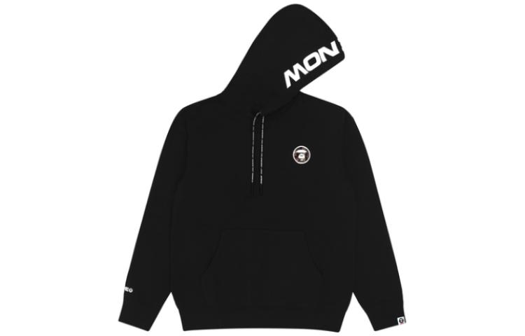 AAPE Logo Print Drawstring Hoodie AAPSWM3711XXF