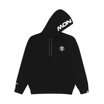 AAPE Logo Print Drawstring Hoodie AAPSWM3711XXF