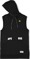 AAPE Logo Sleeveless Hoodie Unisex Black AAPSWM3415XXA-BKX AAPE Logo Sleeveless Hoodie Unisex Black AAPSWM3415XXA-BKX
