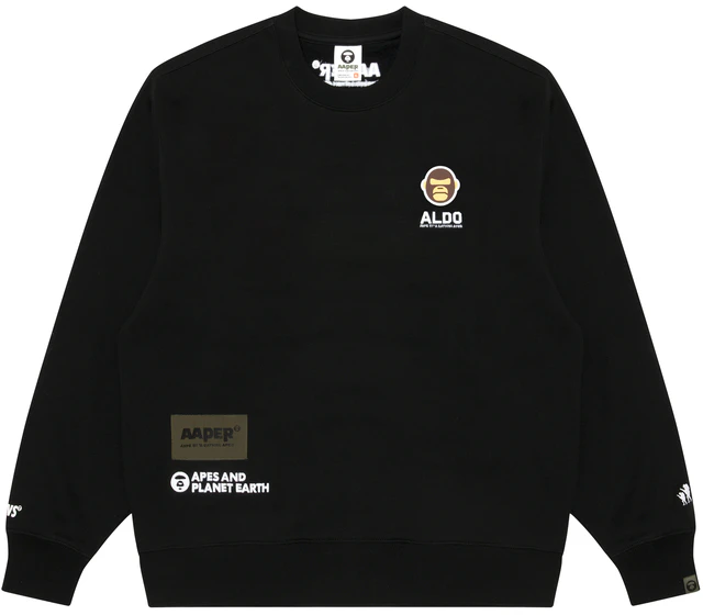 aape-long-sleeve-crewneck-pullover-sweatshirt-with-logo-patch-design-aapswma-342-xxl