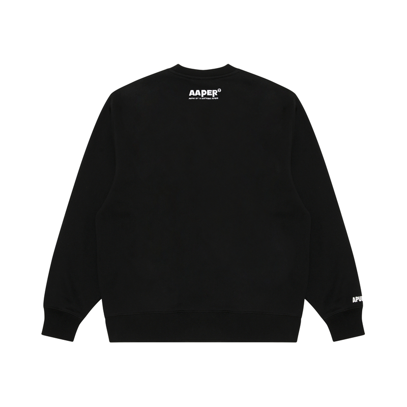 Lookbook AAPE標誌設計長袖圓領衛衣 AAPSWMA342XXL