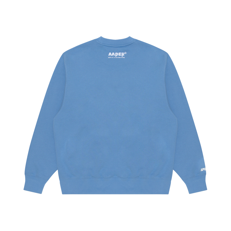 Purchase AAPE標誌設計長袖圓領衛衣 AAPSWMA342XXL