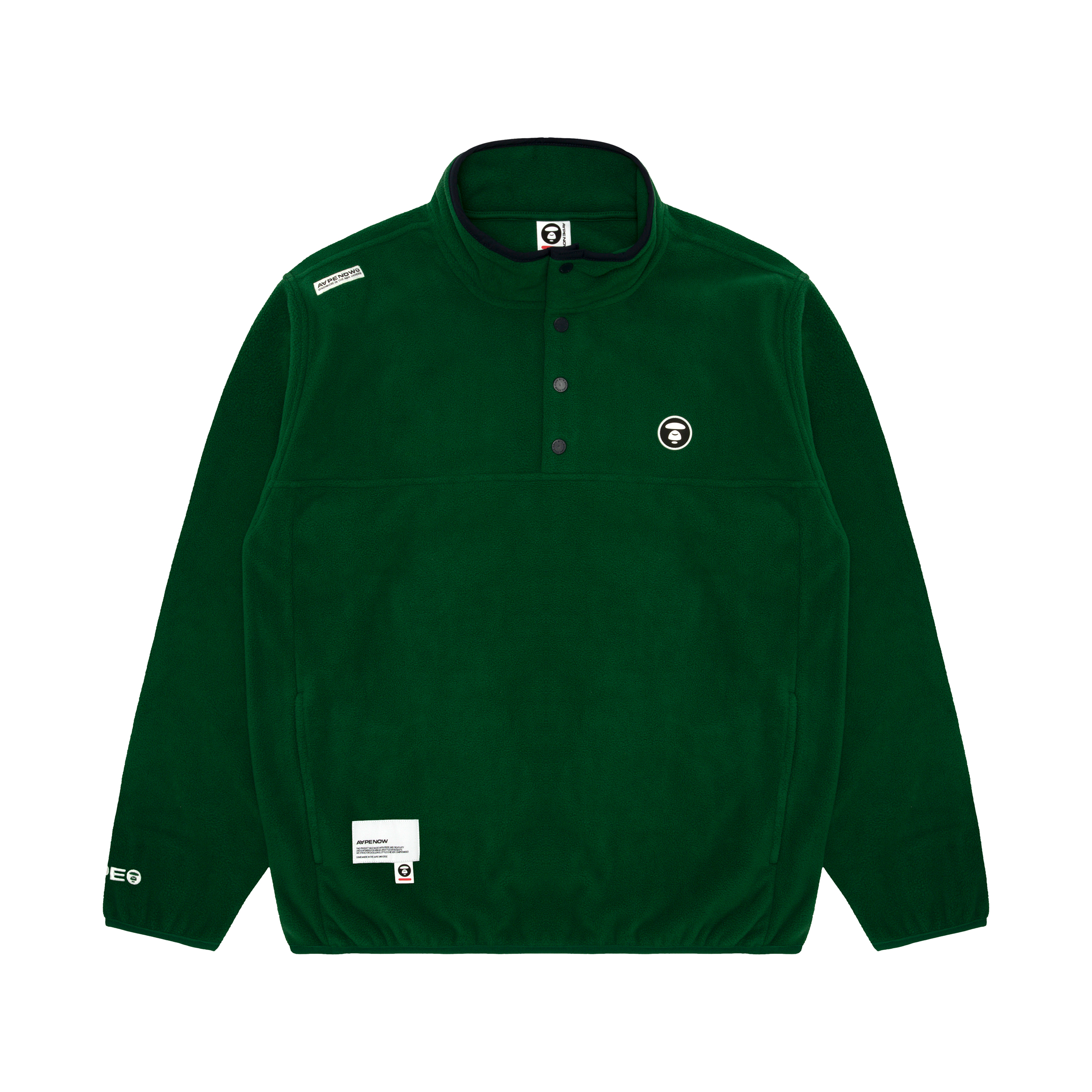 Order AAPE Long Sleeve Pullover Sweatshirt AAPSWMA390XXL