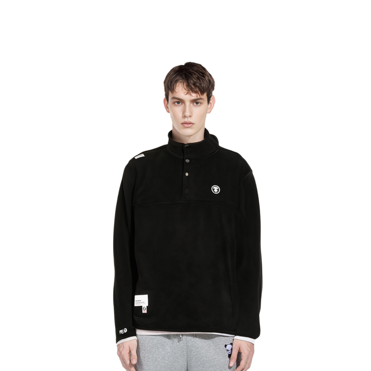 Details for AAPE Long Sleeve Pullover Sweatshirt AAPSWMA390XXL