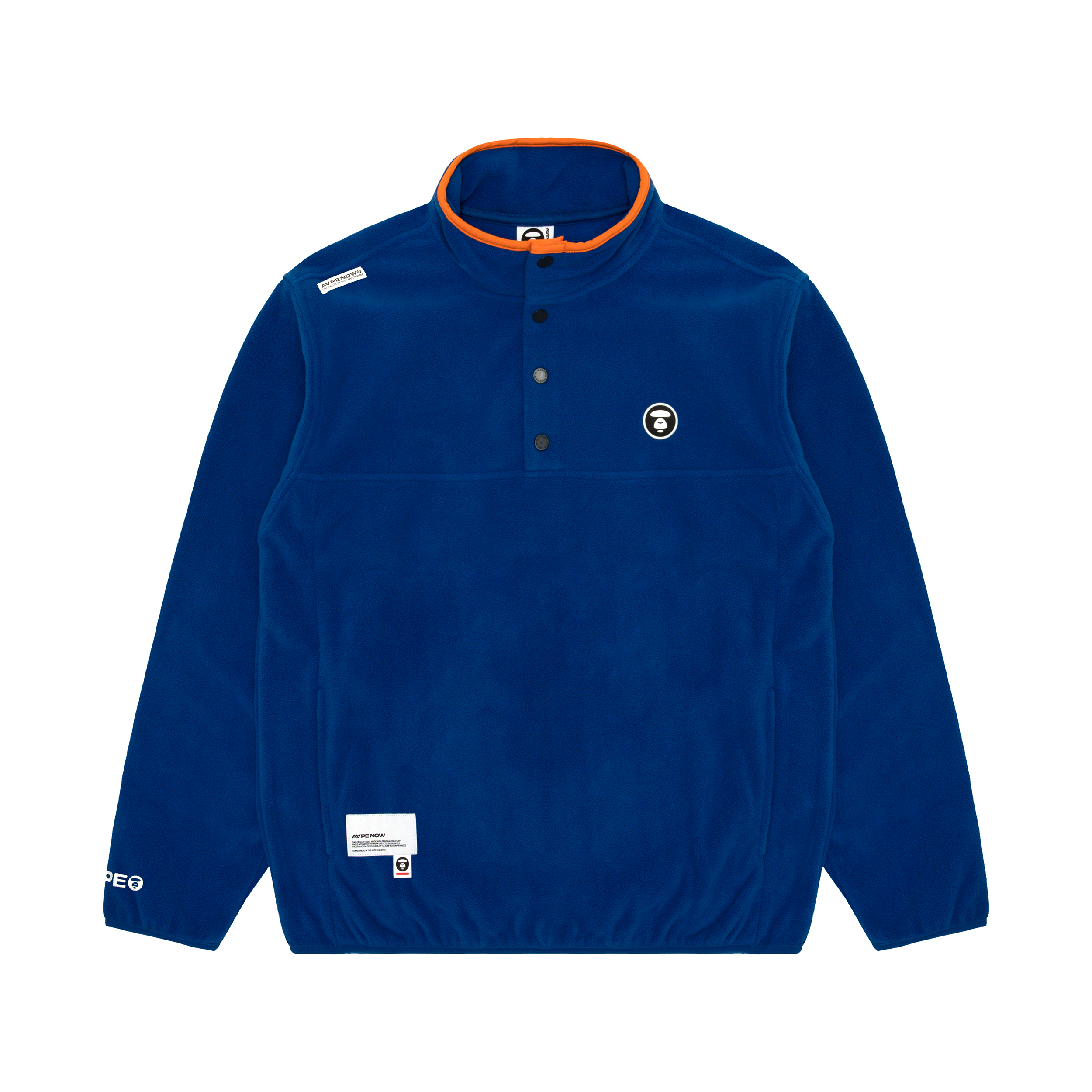 Cheap AAPE Long Sleeve Pullover Sweatshirt AAPSWMA390XXL