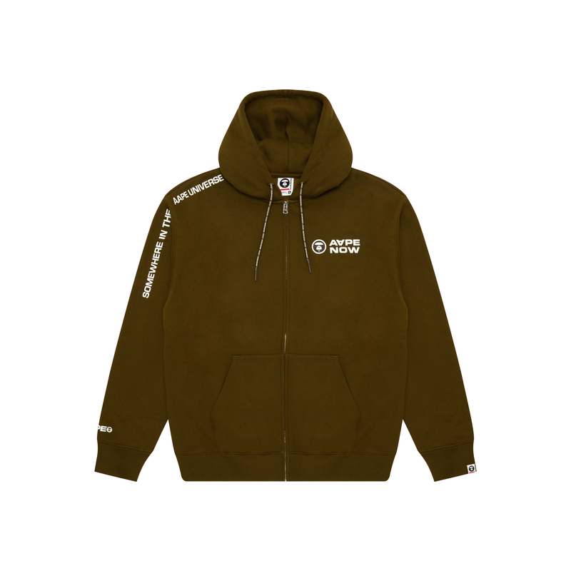 Purchase AAPE Loose Fit Long Sleeve Sweatshirt with Embroidered Lettering AAPSWMB327XXN