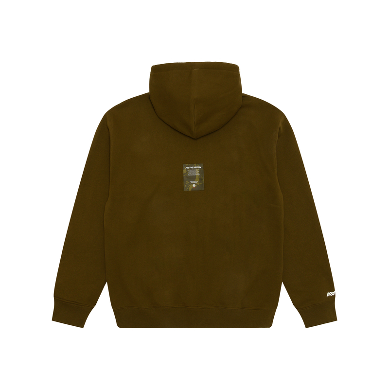 Details for AAPE Loose Fit Long Sleeve Sweatshirt with Embroidered Lettering AAPSWMB327XXN