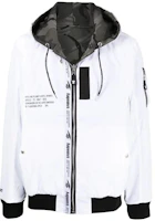 AAPE Loose Fit Zip-Up Jacket White ALJ7-499-XXI AAPE Loose Fit Zip-Up Jacket White ALJ7-499-XXI
