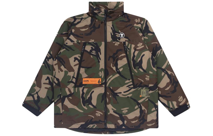 AAPE Medal Logo Camo Zip-Up Jacket Multicolor () AAPJKM7394XAF