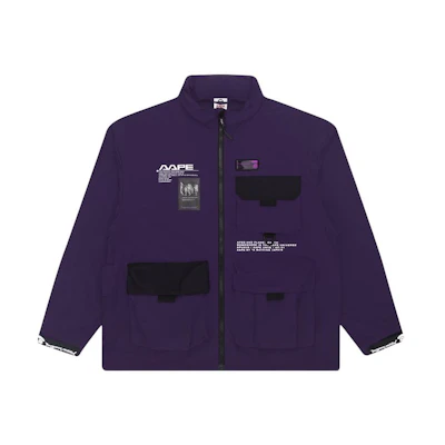 AAPE Multi-Pocket Detachable Zip-Up Jacket for Men AAPLJM7427XXG