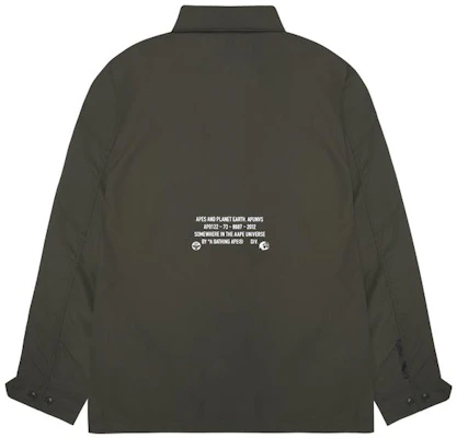 AAPE Multi-Pocket Utility Jacket with Ape Face Badge & Letter Print AAPLJM7616XXL Purchase AAPE Multi-Pocket Utility Jacket with Ape Face Badge & Letter Print AAPLJM7616XXL