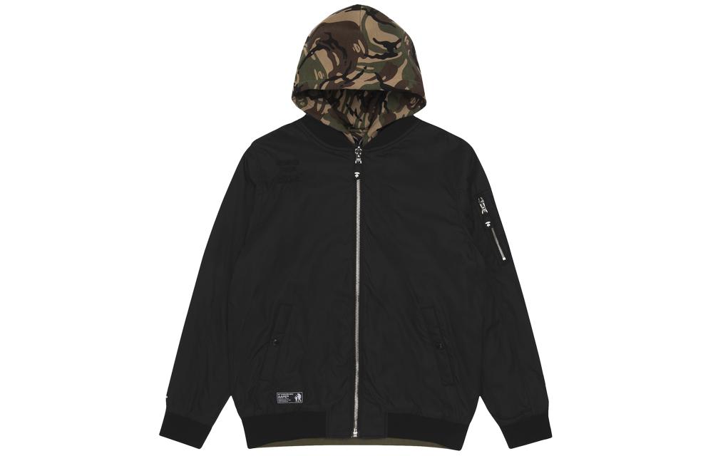AAPE Reversible Camo Jacket with Letter Print AAPLJM7306XXD