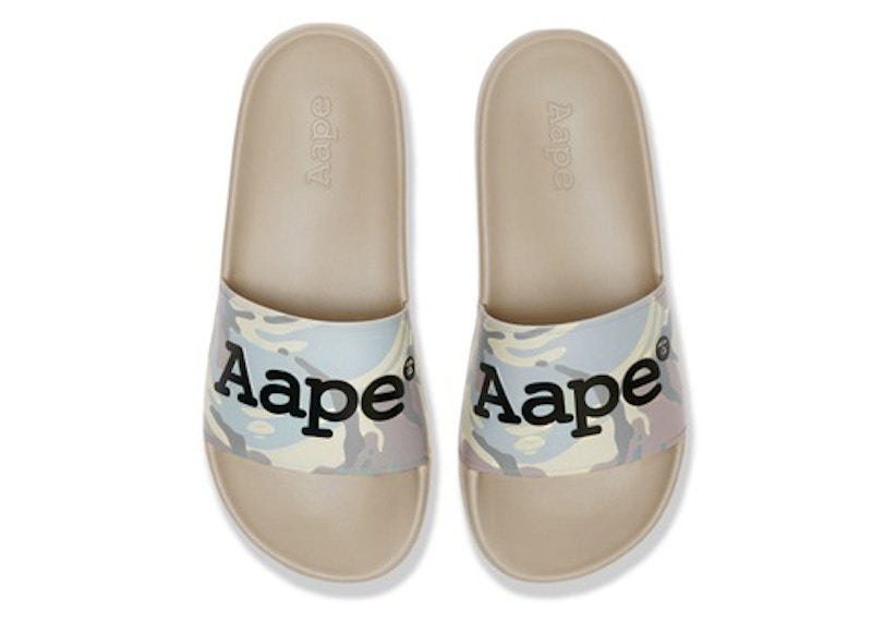 AAPE Slider "Beige" AAPE-SLIDER-BEIGE