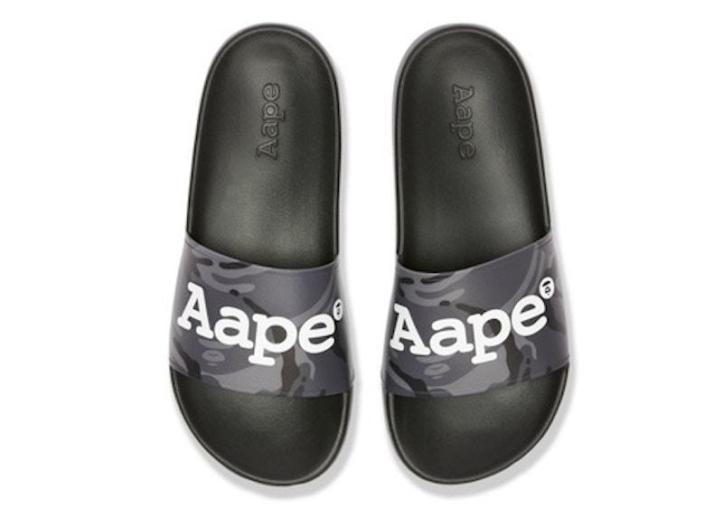 AAPE Slider "Black" AAPE-SLIDER-BLACK