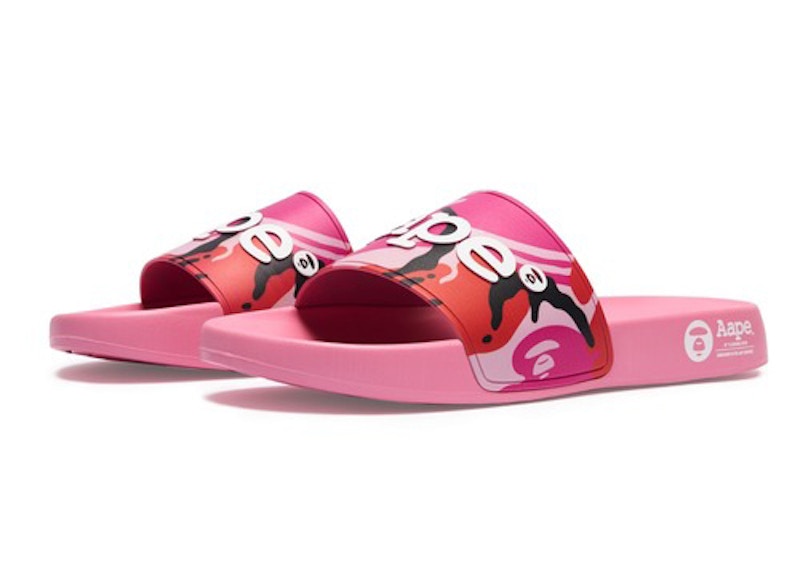 AAPE Slider 'Pink' AAPE-SLIDER-PINK