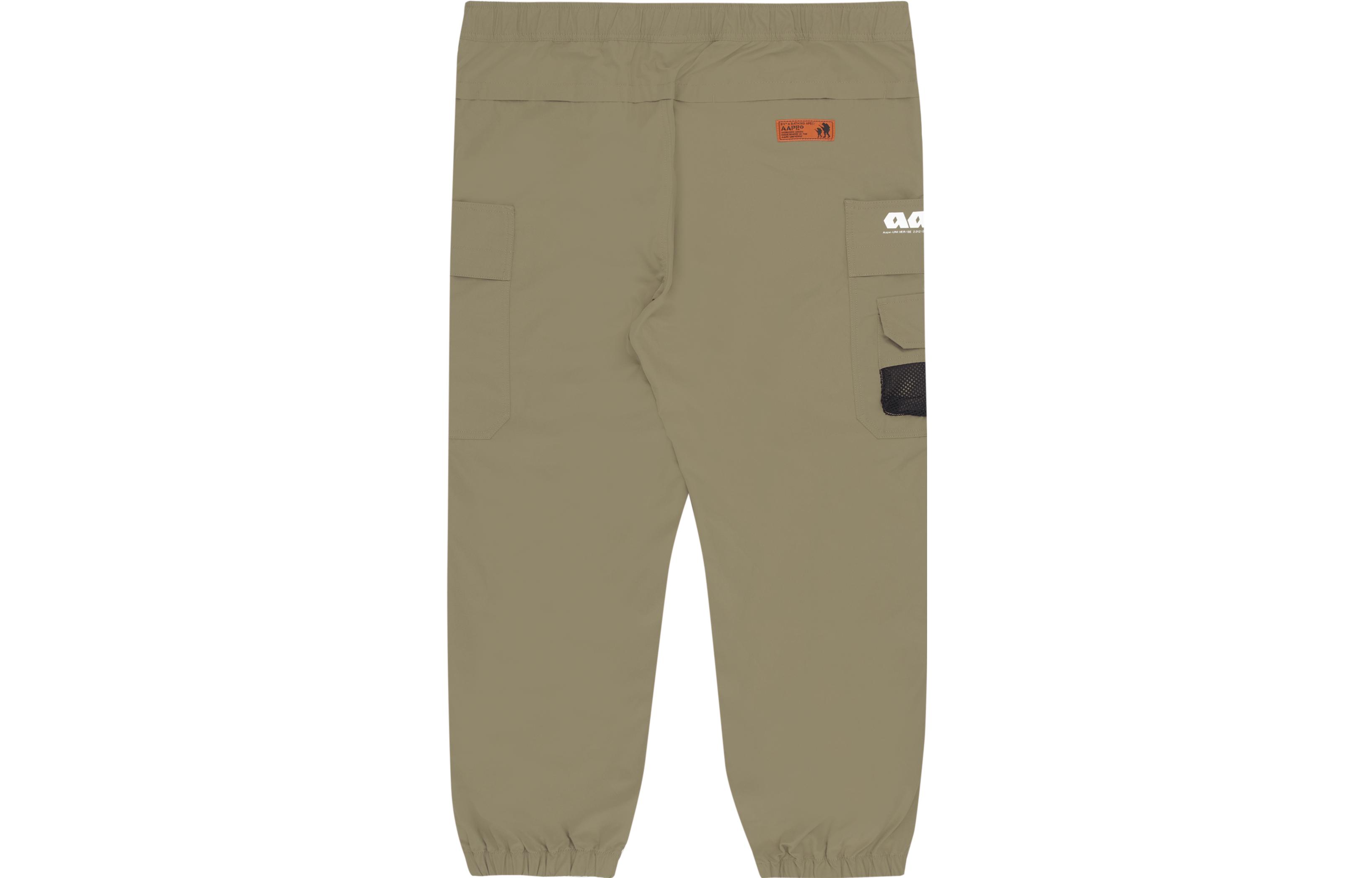 Purchase AAPE SS22 에이프 페이스 로고 프린트 포켓 디자인 조거 팬츠. AAPPTM6827XXI