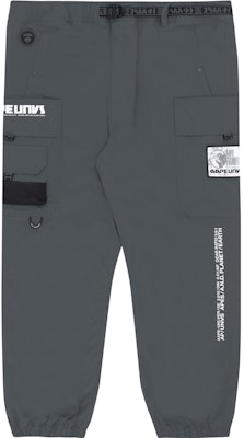 AAPE SS22 에이프 페이스 로고 프린트 포켓 디자인 조거 팬츠. AAPPTM6827XXI Details for AAPE SS22 에이프 페이스 로고 프린트 포켓 디자인 조거 팬츠. AAPPTM6827XXI