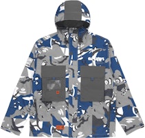 Aape SS22 Alphabet Print Multi-Pocket Camo Patchwork Hoodie Jacket Grey Mens AAPLJM7503XAI Aape SS22 Alphabet Print Multi-Pocket Camo Patchwork Hoodie Jacket Grey Mens AAPLJM7503XAI