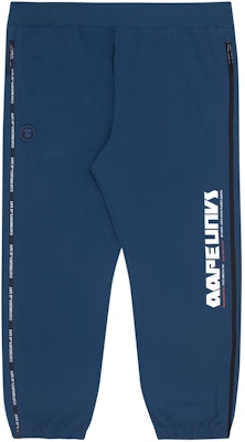 아페 SS22 에이프 페이스 프린트 지퍼 사이드 스플릿 조거 팬츠 남성용. AAPPTM6835XXI Shop 아페 SS22 에이프 페이스 프린트 지퍼 사이드 스플릿 조거 팬츠 남성용. AAPPTM6835XXI